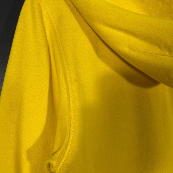 Adidas x Yohji Yamamoto Y-3 Classic Logo Pullover Hoodie Yellow men's size S - Picture 8 of 11